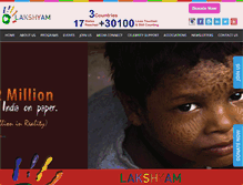 Tablet Screenshot of lakshyam.co.in